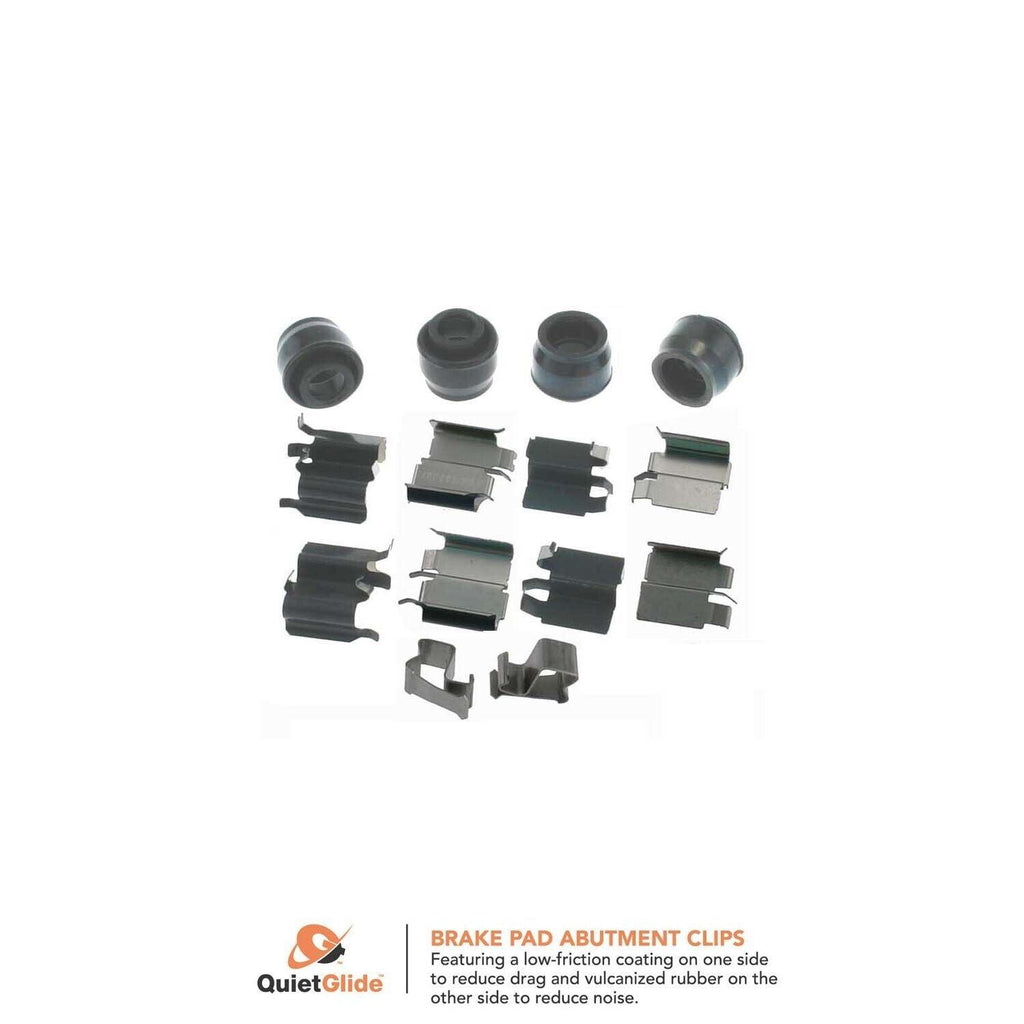 Carlson Disc Brake Hardware Kit for 1999-2001 Mazda Protege 13349Q