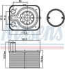 Engine Oil Cooler for Beetle, CC, Golf, Jetta, A3, Touareg, Q7+More 90655