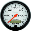 5887 Phantom In-Dash Electric Speedometer,3.375 In. , Black