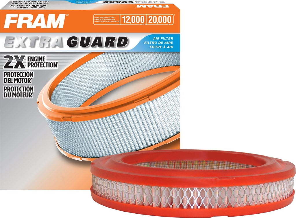 Extra Guard round Plastisol Engine Air Filter Replacement, Easy Install W/Advanced Engine Protection and Optimal Performance, CA6369