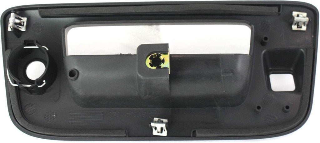 Tailgate Handle Compatible with CHEVROLET Silverado/Sierra 2007-2014 Tailgate Handle Set of 2 with Bezel outside Primed with Keyhole