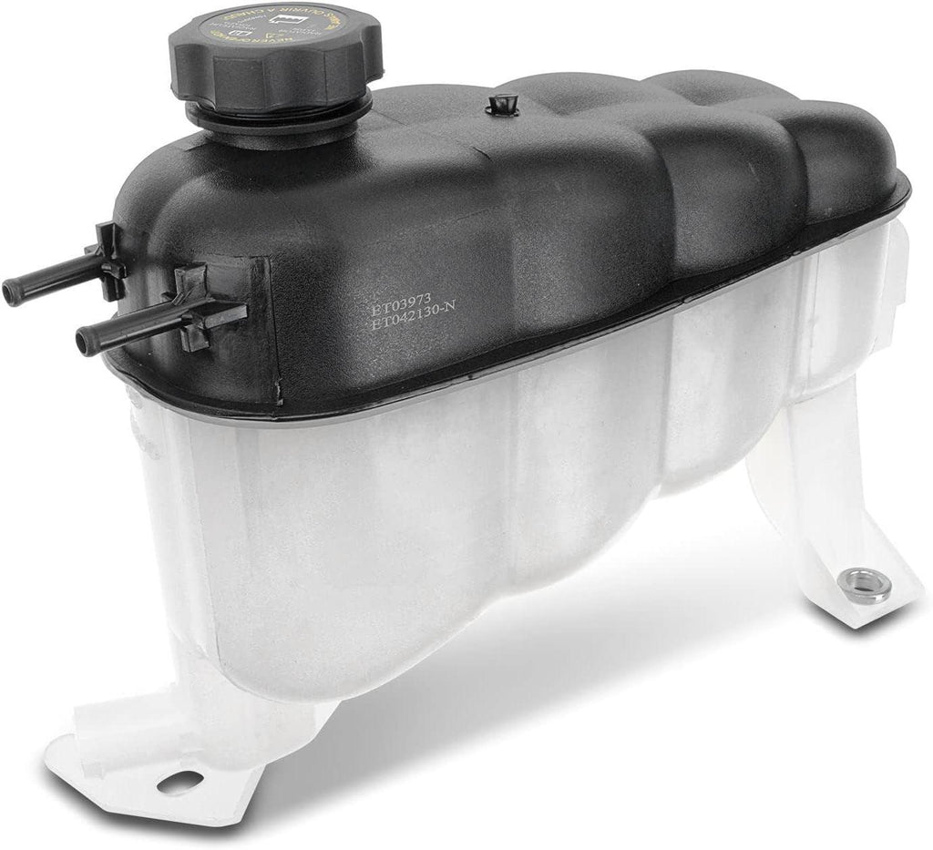 A-Premium Coolant Expansion Reservoir Tank [With Cap] Compatible with Chevrolet Silverado 1500 2014-2019, Tahoe 2015-2020 & GMC Sierra 1500 Yukon & Cadillac Escalade, Replace# 22856231, 3014134