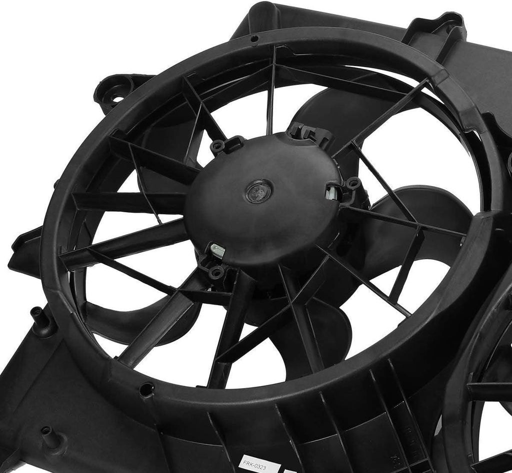 OEM-RF-0108 Factory Style Radiator Cooling Fan Assembly Cooling Efficiency Improved Direct Replacement [Compatible with 2005-2007 Escape / 2005-2007 Mariner / 2005-2006 Tribute ]