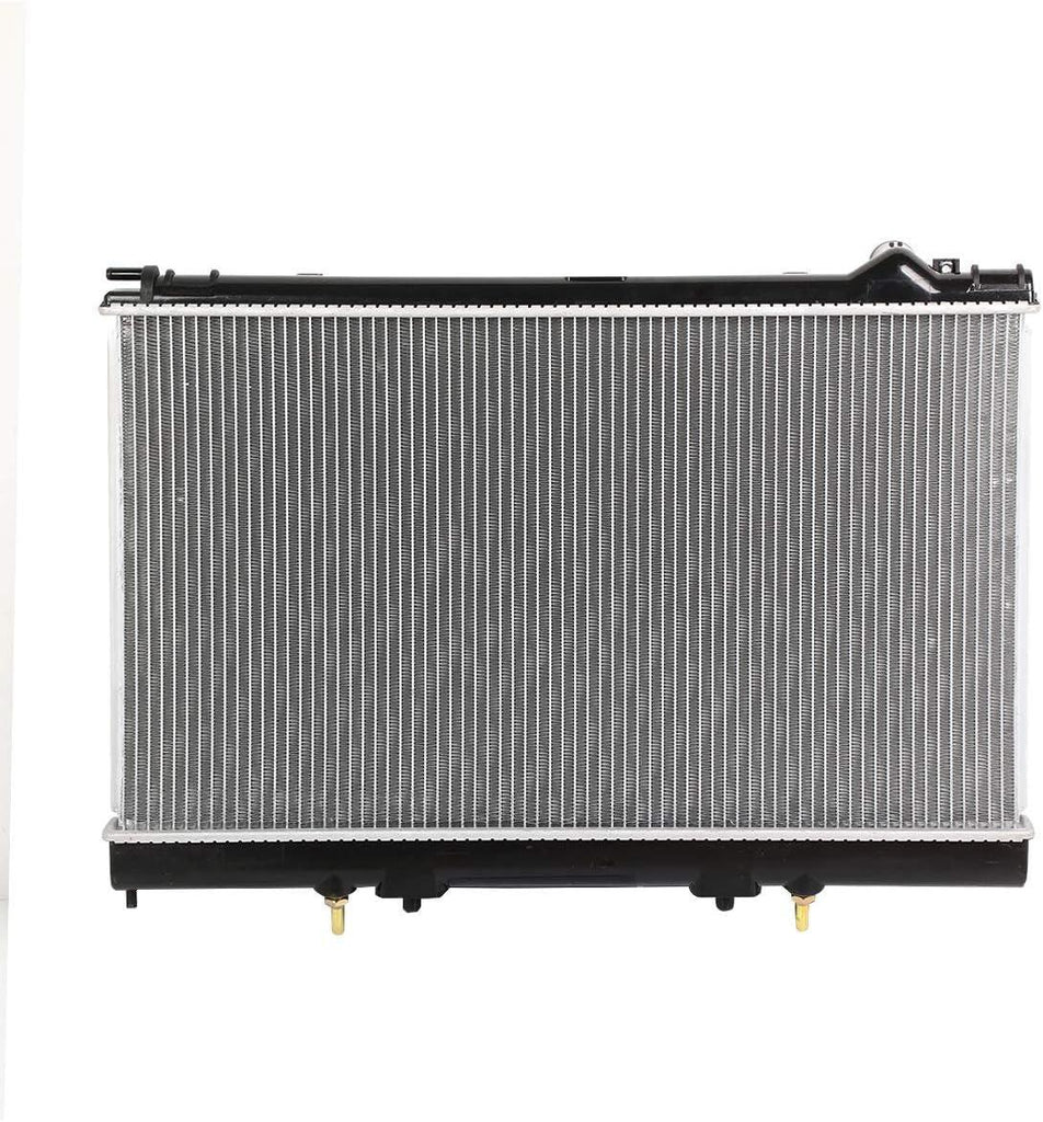 OEM-RA-2058 OE Style Bolt-On Aluminum Core Radiator Replacement Compatible with 95-00 Lexus LS400 AT, 28-1/4" W X 15-11/16" H X 5/8" D, 1-1/2" Inlet, 1-1/2" Outlet