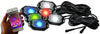 Race Sport Lighting  NEW 6-POD RGB+W Hi-Power Rock Light Complete Kit with Bluetooth APP Controls in Retail Box