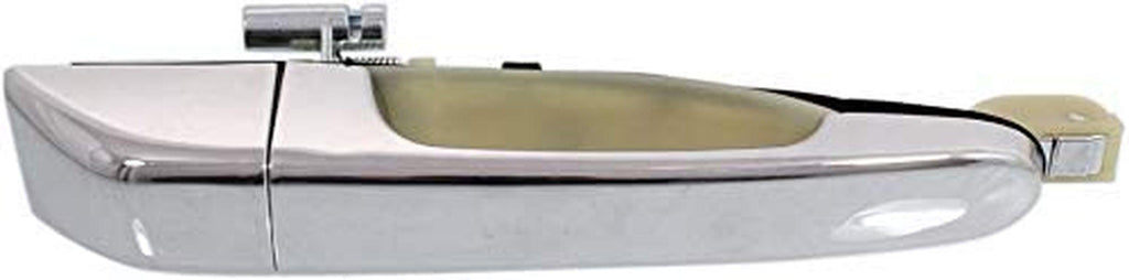 Exterior Door Handle Compatible with 2006-2012 Kia Sedona, Fits 2007-2008 Hyundai Entourage Rear, Passenger Side - Side Sliding Door Partslink HY1521116