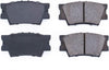 16-1212 Z16 Evolution Rear Ceramic Brake Pads