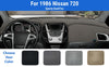 Dashboard Dash Mat Cover for 1986 Nissan 720 (Dashtex)