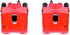 Rear S4858 Pair of High-Temp Red Powder Coated Calipers