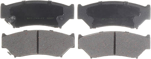 Silver 14D556CH Ceramic Front Disc Brake Pad Set