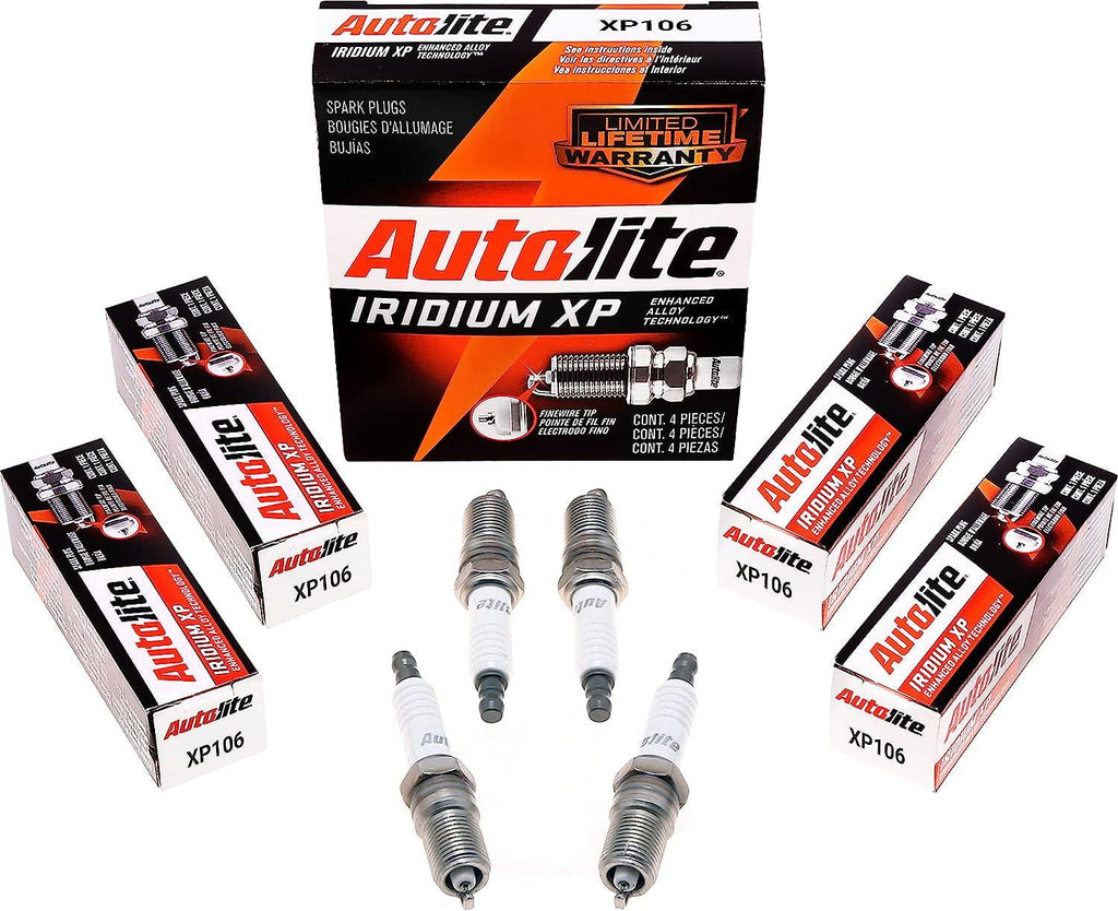 Iridium XP Automotive Replacement Spark Plugs, XP106 (4 Pack)
