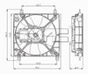 TYC Engine Cooling Fan Assembly for Sebring, Stratus, Eclipse 600810