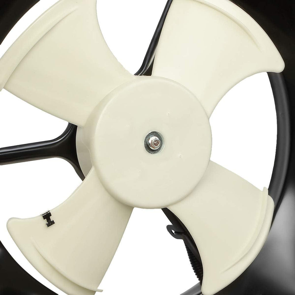 OEM-RF-0174 Factory Style Radiator Cooling Fan Assembly Cooling Efficiency Improved Direct Replacement [Compatible with 2003-2007 Accord 3.0L] Black