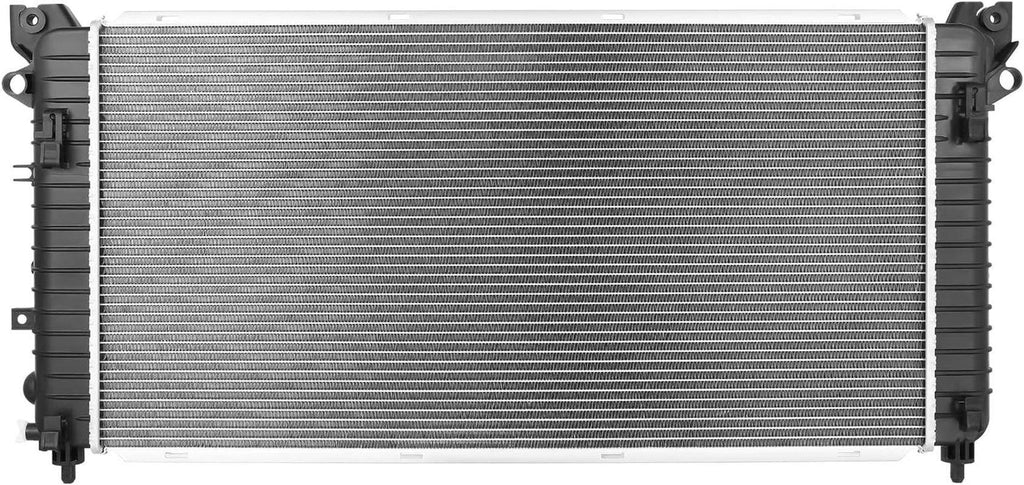 OEM-RA-13569 OE Style 1-Row Aluminum Cooling Radiator Compatible with 15-17 Silverado 1500/15-16 Sierra 1500/15-20 Escalade ESV Yukon 5.3L 6.0L 6.2L AT