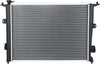 OEM-RA-13059 OE Style 1-Row Aluminum Cooling Radiator Compatible with 2009-2010 Genesis Sedan 3.8L