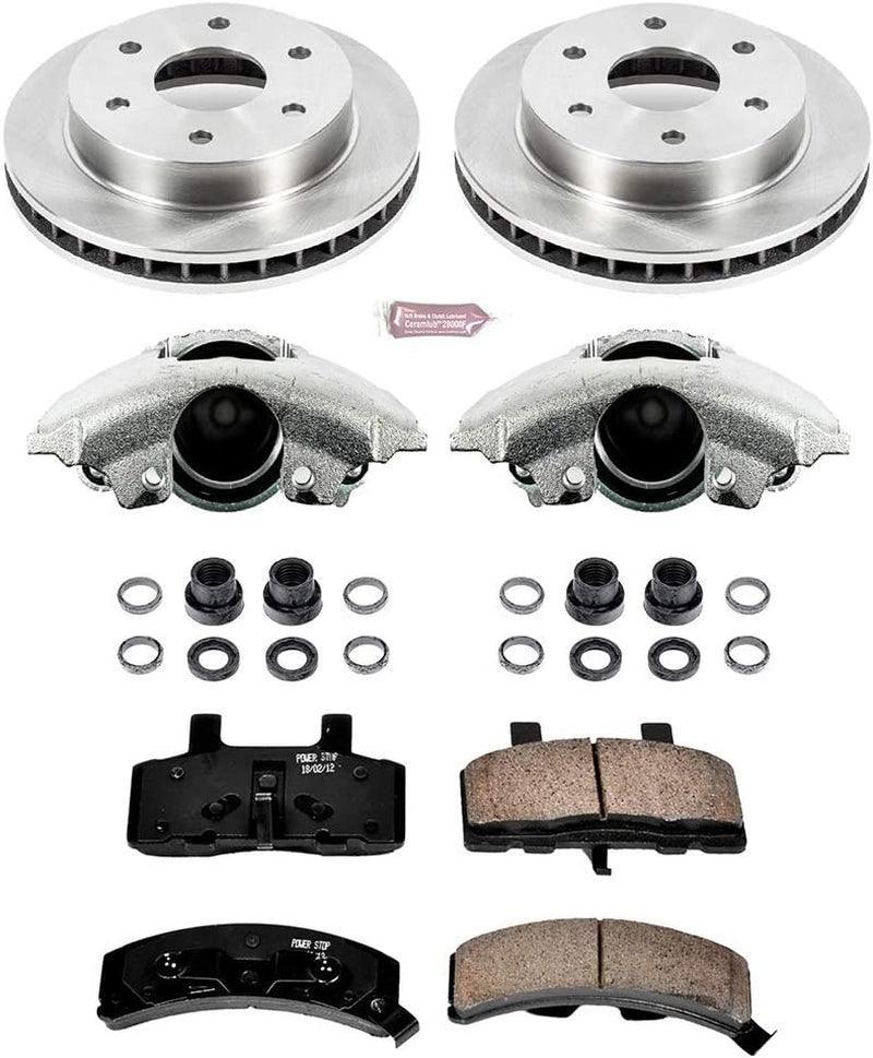KCOE1970 Autospecialty 1-Click OE Replacement Brake Kit with Calipers