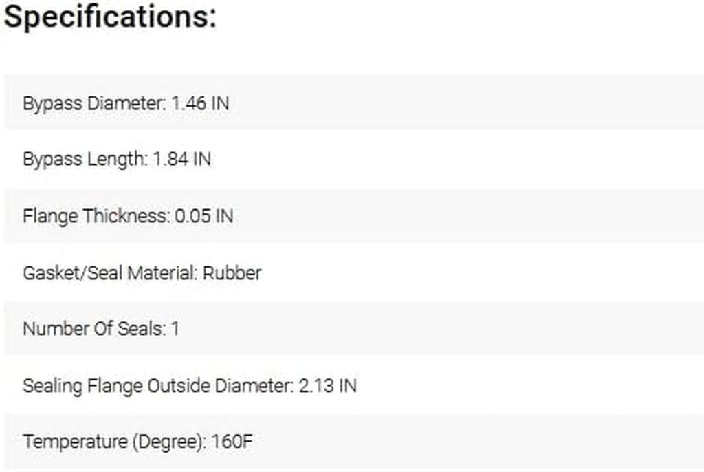 456-160 Engine Coolant Thermostat for 8-Cylinder GM