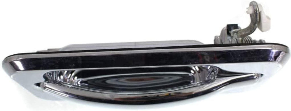 for Hummer H2 Exterior Door Handle Rear, Driver Side Chrome 2003-2009 | Trim: Base