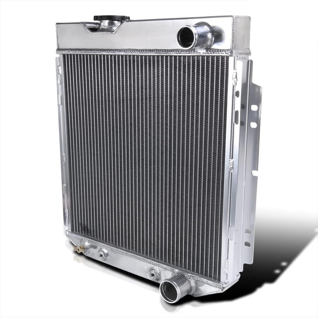 3 Core Mt Aluminum Cooling Radiator Compatible with Ford Mustang Shelby V8 1964-1966