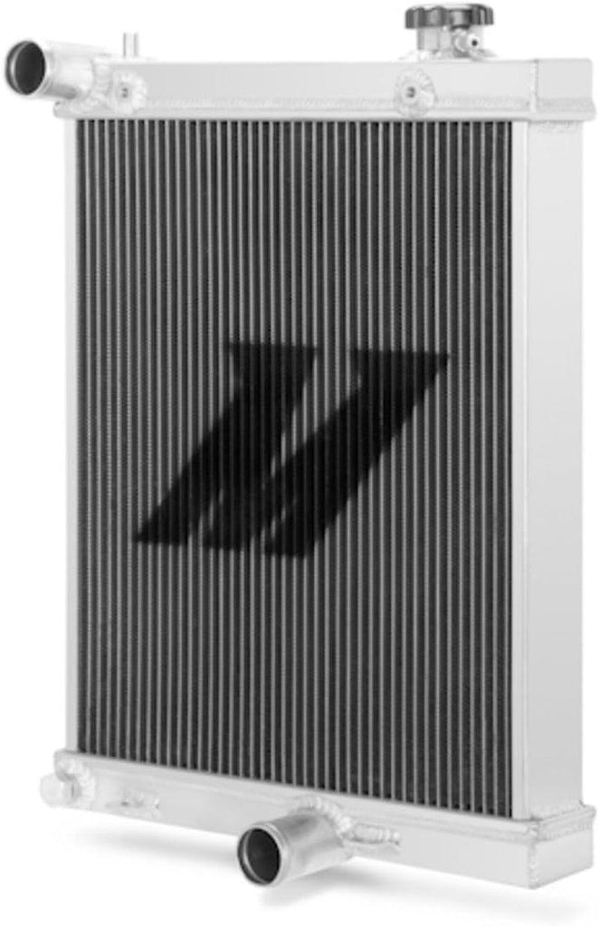 MMRAD-EVO-01H Half-Size Aluminum Radiator Compatible with Mitsubishi Lancer Evo 7/8/9 2001-2007