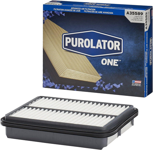 A35589 one Advanced Engine Air Filter Compatible with Select Hyundai Santa