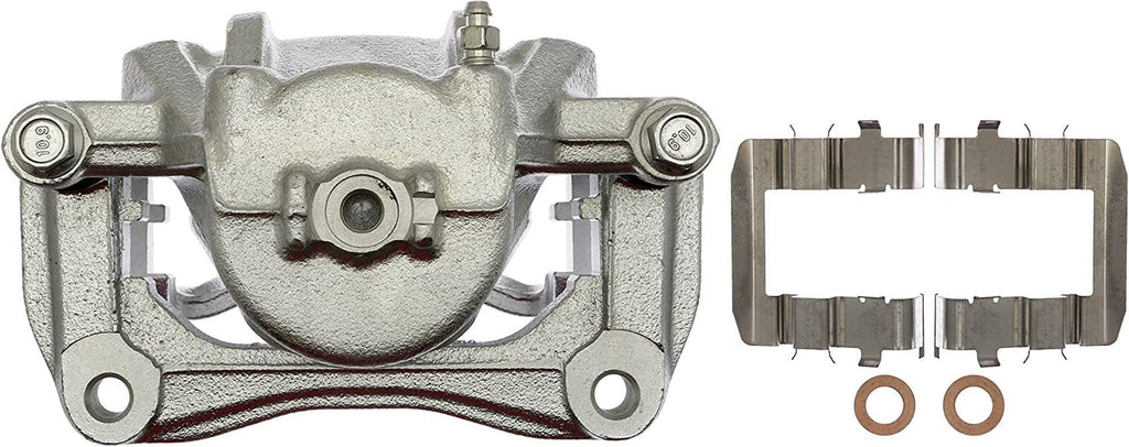 Gold 18FR12718C Front Driver Side Disc Brake Caliper Assembly (Friction Ready Coated), Remanufactured