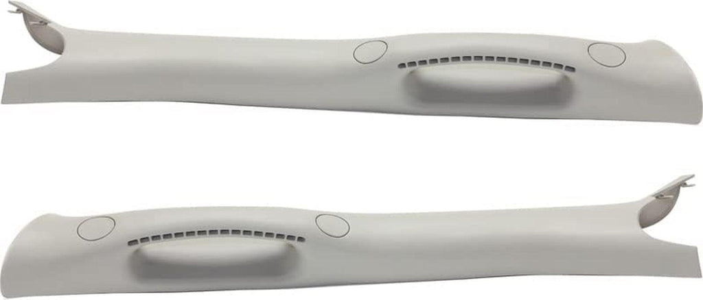 Front, Driver and Passenger Side Grab Handle Compatible with 2002-2008 Dodge Ram 1500, 2003-2009 Ram 2500 and Ram 3500 Gray
