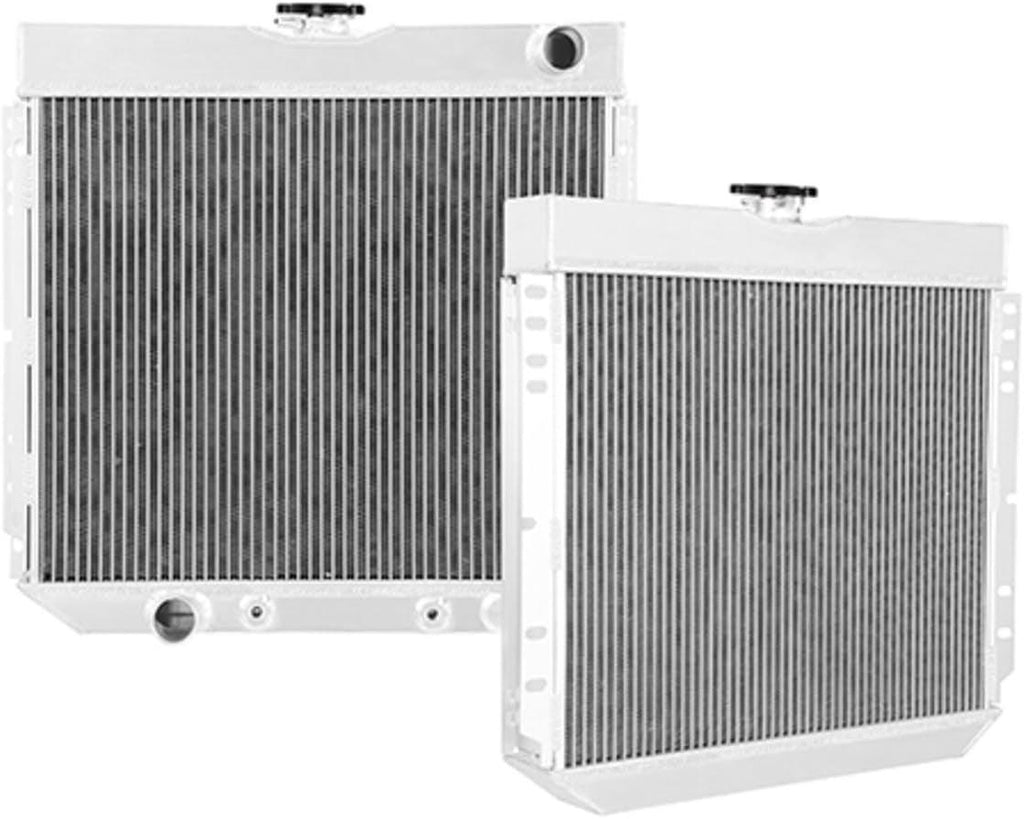 MMRAD-MUS-69X Performance Aluminum X-Line Radiator Compatible with Ford Mustang 1969-1970