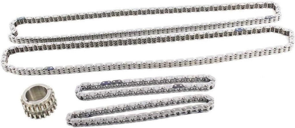 DNJ TK4299 Timing Chain Kit for 2011-2014 / Ford/F-150, Mustang / 5.0L / DOHC / V8 / 32V / 302Cid / 99F