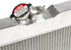 RA-FM67-3 3-Row Tri Core Aluminum Racing Radiator Compatible with 67-70 Mustang/Cougar XR7, 1969 Fairlane/Ranchero, 24" X 16.25" X 2.25", 1.50" Inlet / 1.75" Outlet