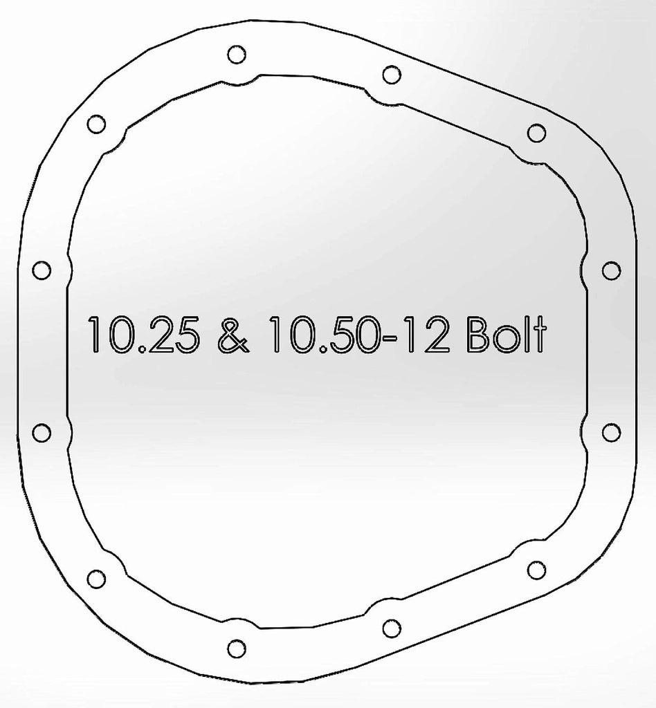 Power 46-70022-WL Pro Series Machined Rear Differential Cover with Gear Oil