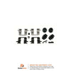 Carlson Disc Brake Hardware Kit for 10-13 Highlander 13592Q