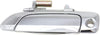 Front and Rear Exterior Door Handle Set of 4 Compatible with 2001-2005 Honda Civic Chrome Driver and Passenger Side