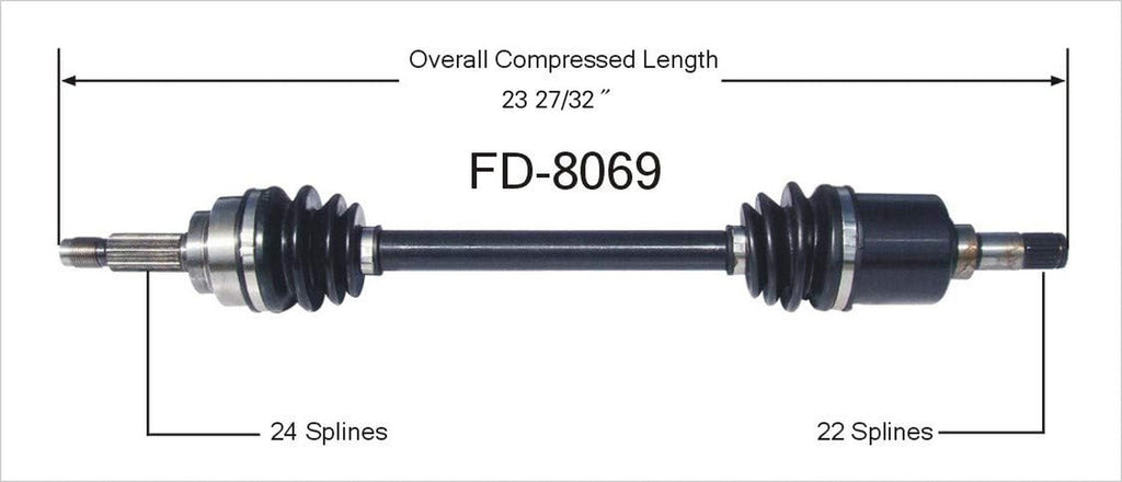 FD-8069 CV Axle Shaft