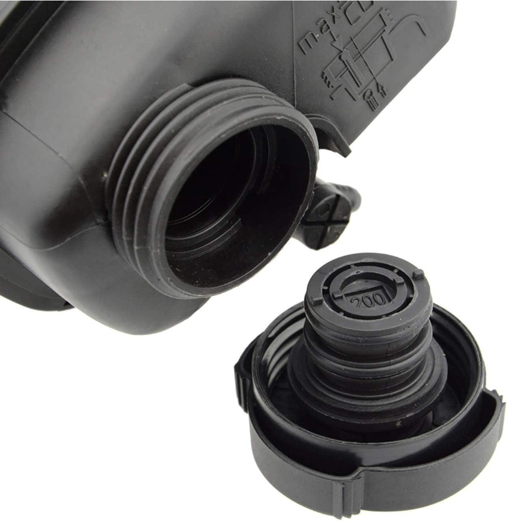 A-Premium Engine Coolant Overflow Recovery Reservoir Tank [W/Cap & Sensor] Compatible with BMW 540I, 740I, 740Il, 750Il, 840Ci, 850Ci, 850Csi, 850I, Z8, Replace # 17111723071