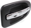 For Buick Terraza Exterior Door Handle Rear, Passenger Side - Side Sliding Door Primed Bezel with Chrome Lever (2005-2007) | Trim:All Submodels | GM1521125 | 10399451