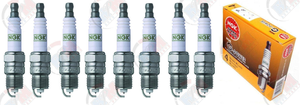 NGK "PLATINUM" Spark Plugs (Set of 8) for 1979-1995 Ford Mustang 5.0 4.2L V8