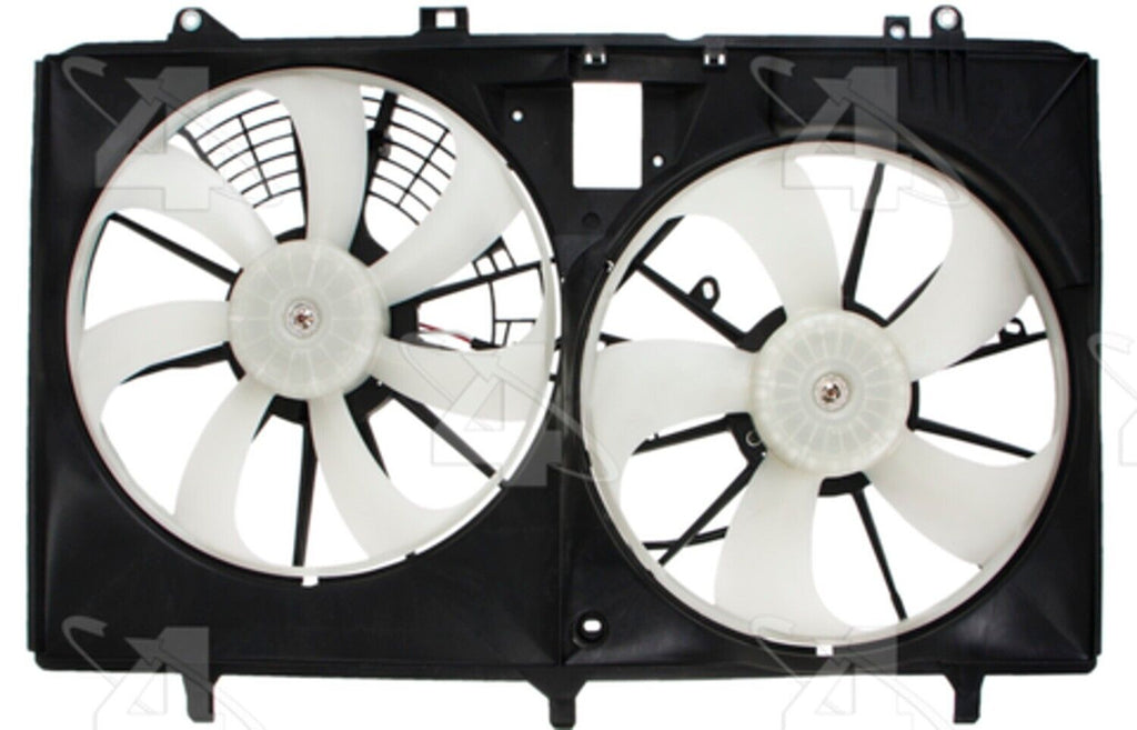 Four Seasons Dual Radiator and Condenser Fan Assembly for RX350, Sienna 76338