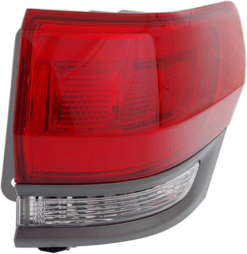 Tail Light for JEEP GRAND CHEROKEE 14-17 RH Outer Assembly W/Gray Trim