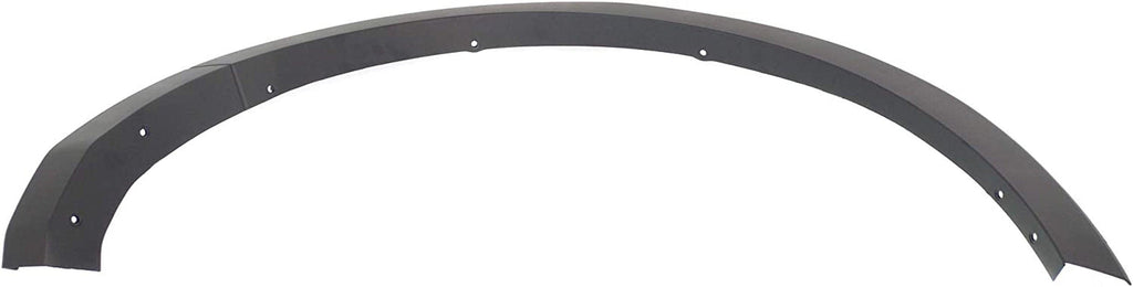 Rear, Driver Side Fender Trim Compatible with 2011-2019 Ford Explorer and 2013-2019 Police Interceptor Utility Plastic, Textured Black - FO1790114