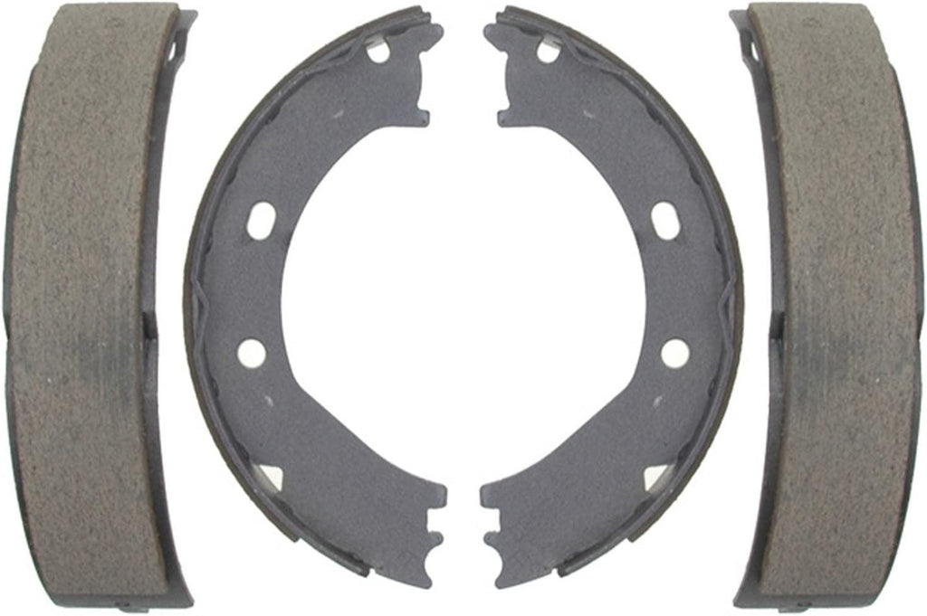 Professional 17852B Bonded Rear Drum In-Hat Parking Brake Shoe Set