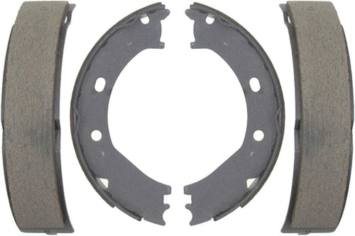 Professional 17852B Bonded Rear Drum In-Hat Parking Brake Shoe Set