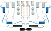 Professional 18K1603 Front Drum Brake Hardware Kit with Springs, Pins, Retainers, Washers, and Caps