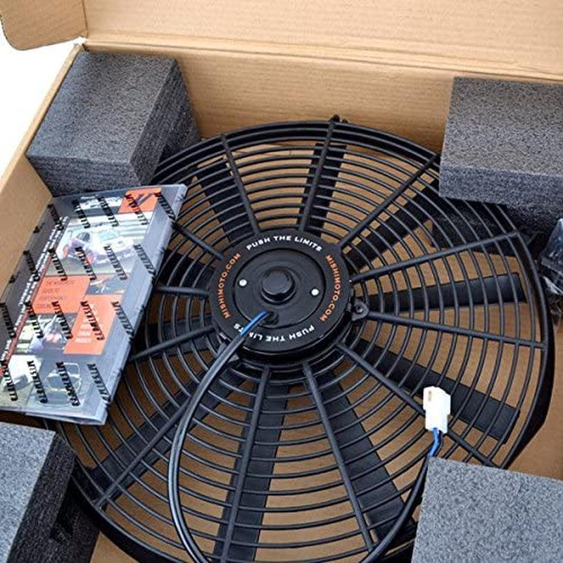 Mishimoto -  Slim Electric Fan 10", Black