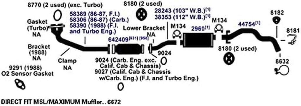 58390 Exhaust Pipe