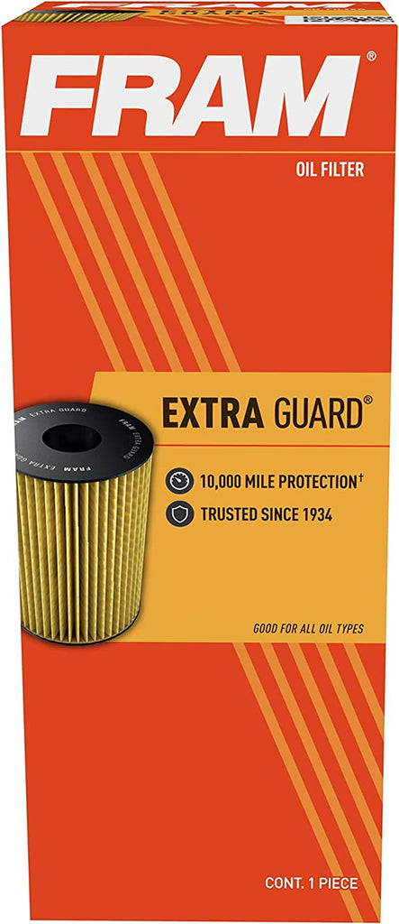 Extra Guard CH10992, 10K Mile Change Interval Passenger Car Cartidge Oil Filter