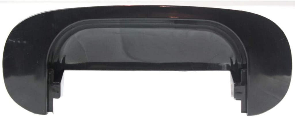 Compatible with Dodge Ram 1500/2500/3500 Tailgate Handle Bezel 1994-2002 | Bezel Only | Smooth Black | Old Body Style | Plastic | CH1916101 | 55074751
