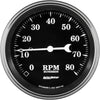 Autometer 1790 Old Tyme Black Electric Programmable Speedometer 3-3/8 In.