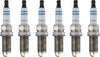 Premium OE Fine Wire Set 6 Double Iridium Spark Plugs for Nissan Toyota Subaru