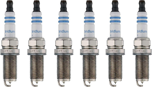 Premium OE Fine Wire Set 6 Double Iridium Spark Plugs for Nissan Toyota Subaru